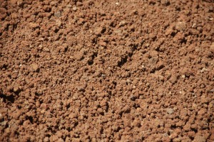 screened clay